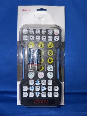 Xfinity Large Button Back Lit Remote New In Pkg Universal W/Lanyard 2015 - Image 1 of 4