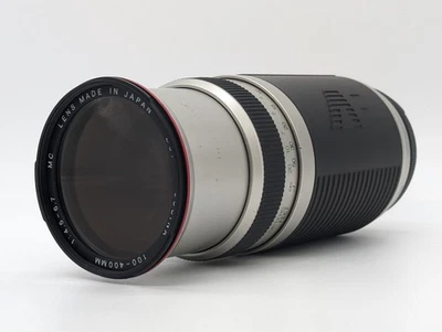 Video*[MINT*] COSINA AF 100-400mm F4.5-6.7 MC Zoom Lens Nikon F mount from JAPAN - Image 1 of 4