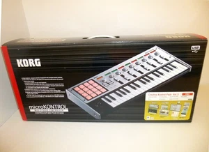 KORG microKONTROL MC-1 37 Key USB MIDI Studio Controller Keyboard - NEW - Picture 1 of 16