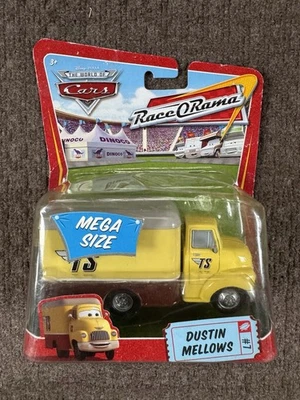 Disney Pixar El Mundo de los Coches Carrera O Rama Mega Tamaño Dustin Mellows #7 Foto 1 de 4