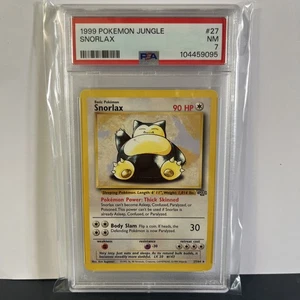 Snorlax 27/64 Jungle Regular Psa 7 Near Mint! - Picture 1 of 2