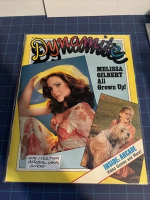 1982 DYNAMITE Magazine #94 Melissa Gilbert, 1982 Topps Baseball Cards, NOS - Image 1 of 4