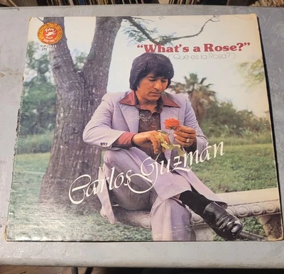CARLOS GUZMAN "WHATS A ROSE" LP - Image 1 of 4