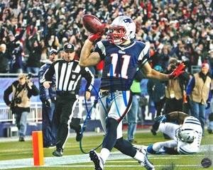 Julian Edelman Autographed New England Patriots 8x10 Photo with COA/Hologram - Picture 1 of 1