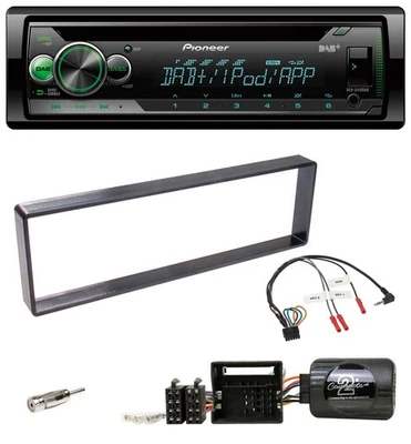 Pioneer USB MP3 DAB Lenkrad CD Autoradio für Citroen C4 2004-2010 schwarz - Bild 1 von 4