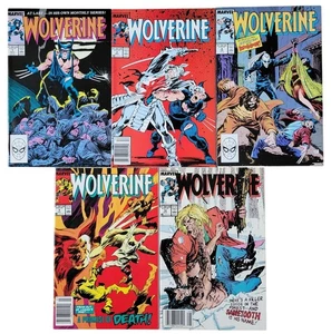5-Issue Wolverine Marvel Comic Blook Lot (1988) VG-VF *LOOK* - Picture 1 of 10