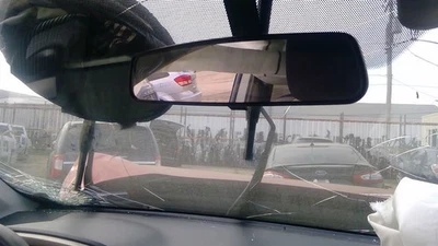 04-07 08 09 11 12 2013 14 15 16 17 18 19 20 21 22 Toyota Prius Rear View Mirror - Image 1 of 4