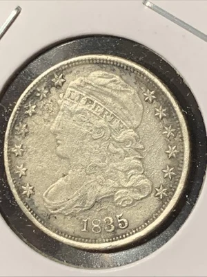 1835 Bust Dime ~  XF Details ~ - Image 1 of 4