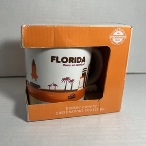 Dunkin Donuts Florida DDestination Destination Coffee Mug Cup 2012 Space Shuttle - Picture 1 of 6
