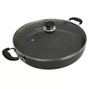 NON-STICK Aluminum 16 Inch Low Cooking 10.5 QT Pot Pan - Picture 1 of 6