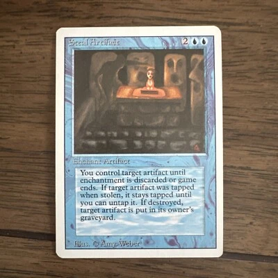 MTG - Steal Artifact - NM Revised (3rd) Edition Never Played - Image 1 of 4