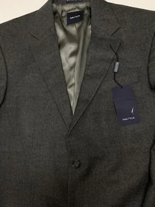 Abrigo deportivo Blazer Nautica de ajuste clásico para hombre •40 L *¡Nuevo con etiquetas $325! - Imagen 1 de 11