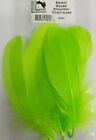  HARELINE 3pair Select Goose Shoulder  " CHARTREUSE "  Traditional Wet & Salmon