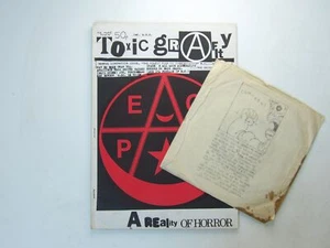 Crass: Rival Tribal Rebel Revel 7" Hard Vinyl Promo + Toxic Grafity Fanzine - Picture 1 of 9
