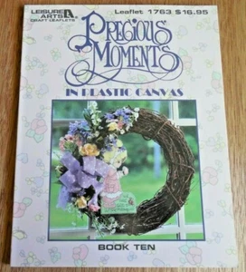 Leisure Arts Plastic Canvas Pattern Book #1763 "Precious Moments" Book Ten - Bild 1 von 7