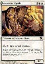 4x Loxodon Mystic MTG 10th Edition NM Magic Regular
