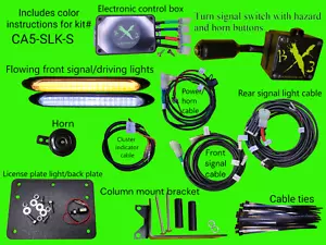 Can Am Defender standard front turn signal street legal kit self canceling - Picture 1 of 3