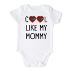 Cool Like My Mommy Baby Onesie® Cute Baby Outfit Bodysuit Gift For Mom