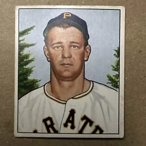 1950 Bowman BOB CHESNES Pittsburgh Pirates Baseball Card #70 No Creases NMINT ⚾ - Imagen 1 de 10