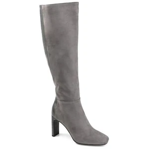 Journee Womens Elisabeth Tru Comfort Foam Wide Calf Block Heel Knee High Boots - Picture 1 of 6