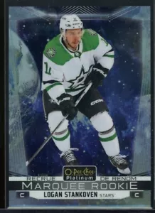2024-25 O-Pee-Chee 24-25 OPC Platinum Previews Cosmic #PLS Logan Stankoven 43/65 - Picture 1 of 2