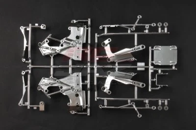 Tamiya 54822 RC T3-01 Dancing Rider Trike Semi Gloss Plated C Parts 9004480 - Image 1 of 2