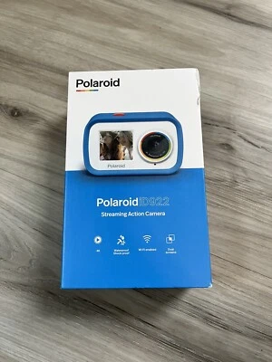 Polaroid iD922 Streaming Action Camera - Blue - Kids Video Camera Recording - Image 1 of 4