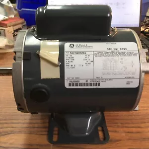 GE Motor 5KC36MN20J, 1/2HP, 115/230V, RPM 1725, (M1VR) - Picture 1 of 8