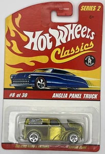 Hot Wheels Classics series 2 #8 Anglia Panel Truck gold & Yellow Letter Tires - Picture 1 of 1