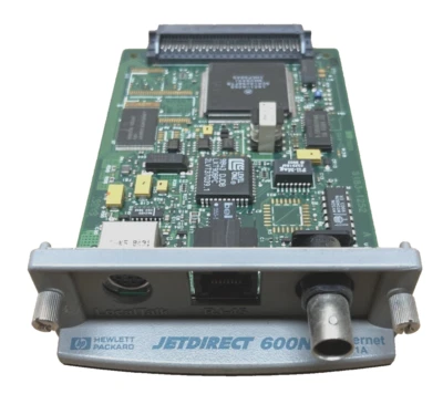 HP JetDirect 600N Print Server Network Card 2100 2200 2300 4000 4100 4500 5000 + - Image 1 of 3