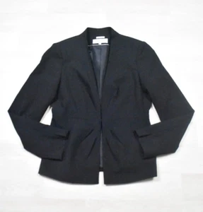 Calvin Klein Kisslock Black Blazer Jacket Business Career Women Size 4 - Bild 1 von 5