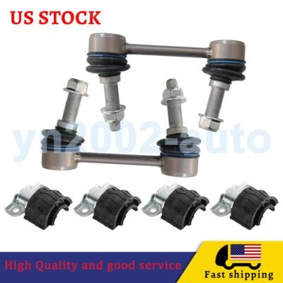 Set of 6 Rear Sway Bar Link & Bushing Kit For Benz W166 ML350 R350 GL350 GLE450 - Image 1 of 4