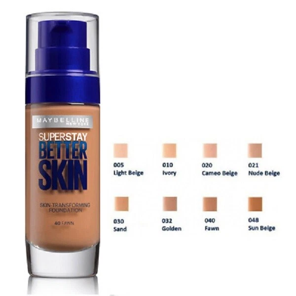 Foundation - Maybelline Superstay - Better Skin - 30ml - Hydrating - SPF 20 - Bild 1 von 1
