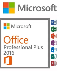 Microsoft Office 2016 Pro Professional Plus - Lizenz für 1 PC #054-2013 - Bild 1 von 1