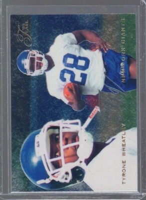 1995 Flair Football Card #141 Tyrone Wheatley Rookie New York Giants - Image 1 of 2