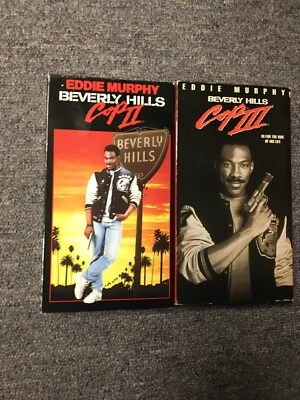 Beverly Hills Cop II & III VHS Tapes - Image 1 of 4