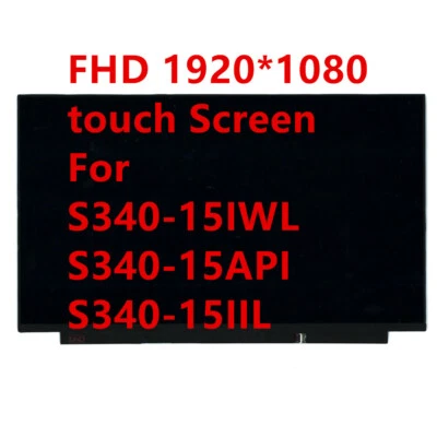 Touch LCD Screen for Ideapad S340-15IWL S340-15API S340-15IIL FHD 5D10R59145 - Image 1 of 4
