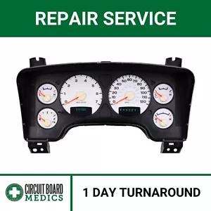 REPAIR SERVICE - 2002 2003 2004 2005 Dodge Ram 1500 2500 3500 Instrument Cluster - Picture 1 of 4