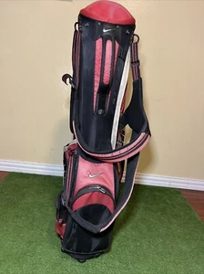 Nike Golf Bag Stand & Carry 8-Way Divider Dual Shoulder Strap Revolving Strap - Picture 1 of 9