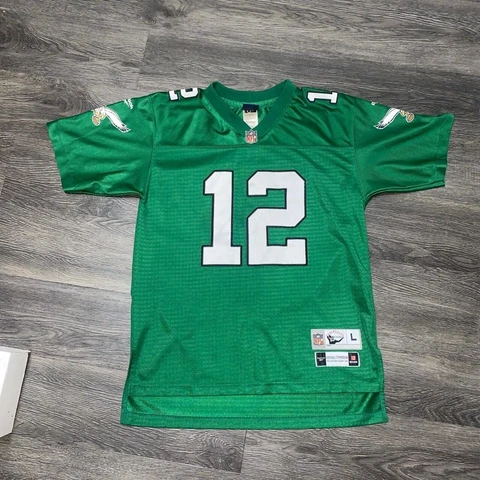 Reebok Philadelphia Eagles Randall Cunningham Jersey Size Kids Large 14/16 Cover