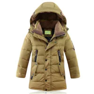 Warm Children's Winter Duck Down Jacket for Kids Children Clothing Coat Parka - Image 1 of 4