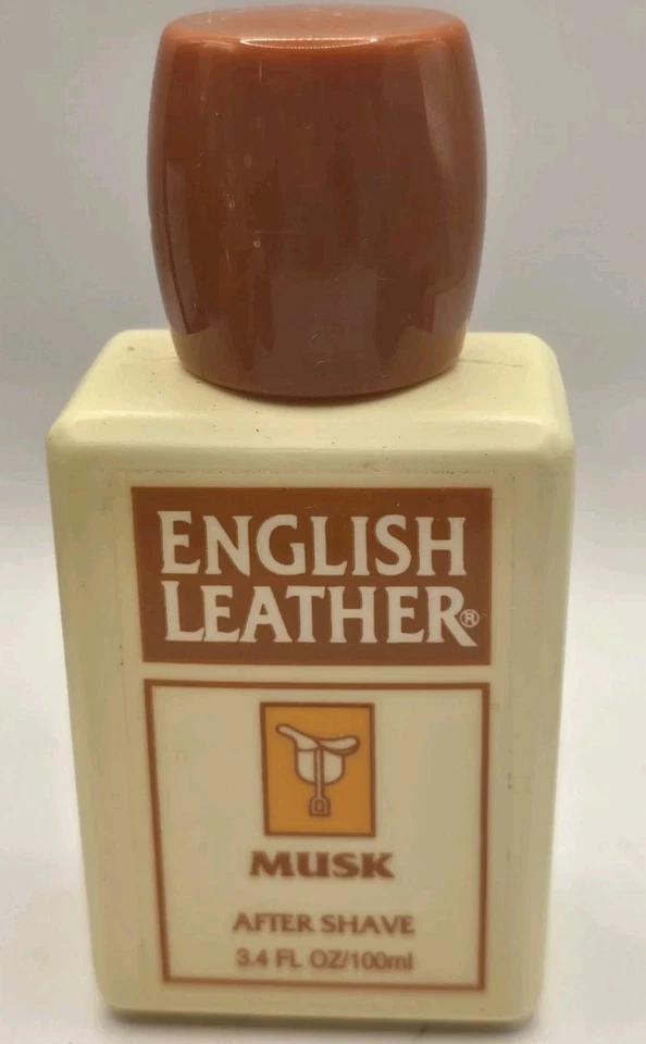 Almizcle de cuero inglés para después del afeitado 3,4 oz vintage Foto 1 de 1