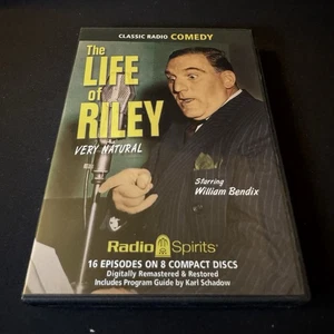 Radio Spirits The Life of Riley Very Natural 8 CDs/16 Episodes Comedy - Picture 1 of 2