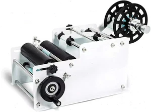 MT30 Manuelle Etikettiermaschine Ideal für runde Flaschen Präzise Etikettenanwendung - Bild 1 von 12