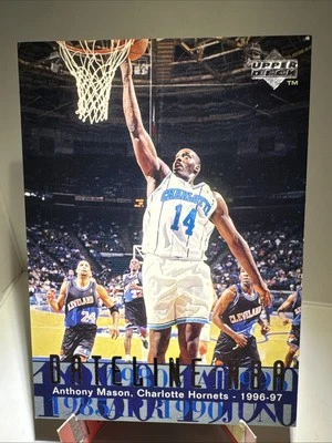 1996-97 Upper Deck #326 Anthony Mason Charlotte Hornets - Image 1 of 2