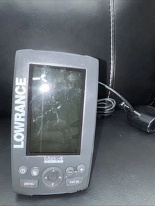 Lowrance Mark-4 Chirp Fishfinder Chartplotter w/ Power Cable - NEW IN OPEN BOX - Picture 1 of 5
