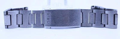 ORIS VINTAGE STAINLESS STEEL WRIST WATCH BRACELET 18mm LUG 159mm LONG (GJ) - Image 1 of 4