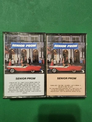 (2) Sessions Senior Prom Cassette Tapes Warner Records Various Artists Vintage  - Image 1 of 4