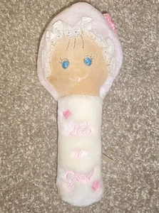 VINTAGE GUND - Rare PINK - IT'S A GIRL- RATTLE 1988 - Sample - Picture 1 of 6
