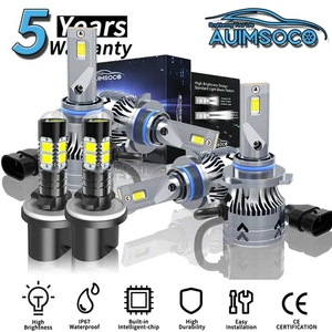 For Chevrolet Tahoe 2001-2006 LED Headlight Conversion Kit 6Pcs Bulbs 160000LM - Picture 1 of 16